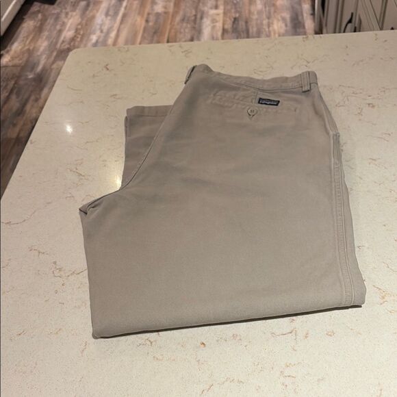 Patagonia canvas pants SZ 38 with pockets and belt loops - Picture 1 of 11